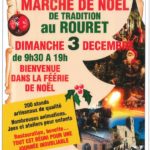 Affiche marché Noël 2018 du Rouret 