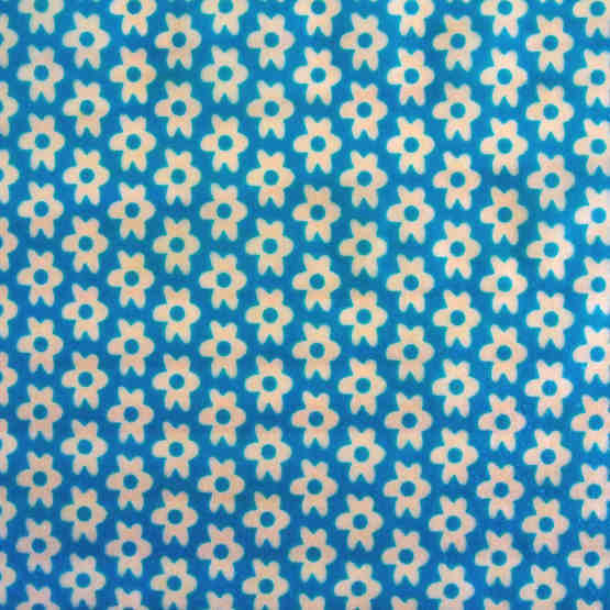 Collection "Fleurs des champs" - fleurs azur
