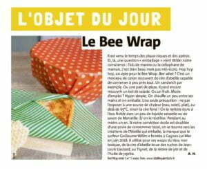 L'objet du jour&nbsp;: Le Bee wrap (Nice Matin 1er juillet 2020)