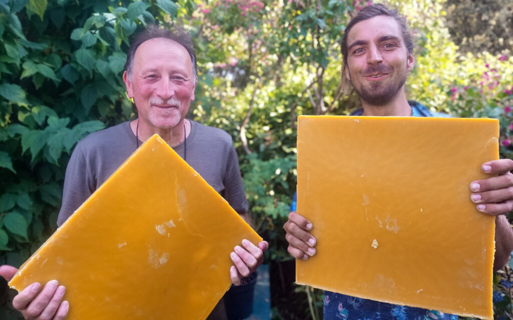 Jean-Louis Lautard et Guillaume Willm de L'abeille qui emballe