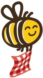 L'abeille qui emballe