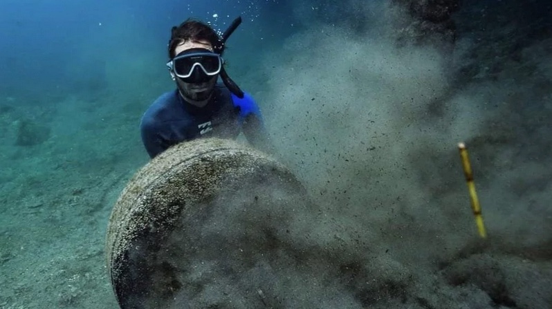nettoyage des fonds marins en apnée